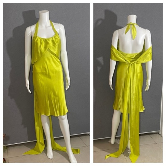 Silvia Tcherassi silk open back tie mini dress - Picture 5 of 11